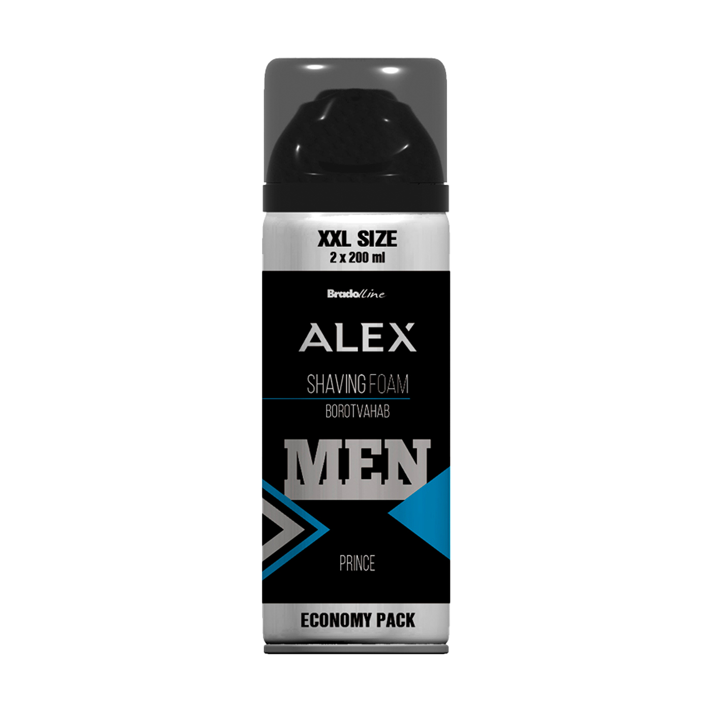 Чоловіча піна для гоління Bradoline Alex Men Prince Shaving Foam, 400 мл